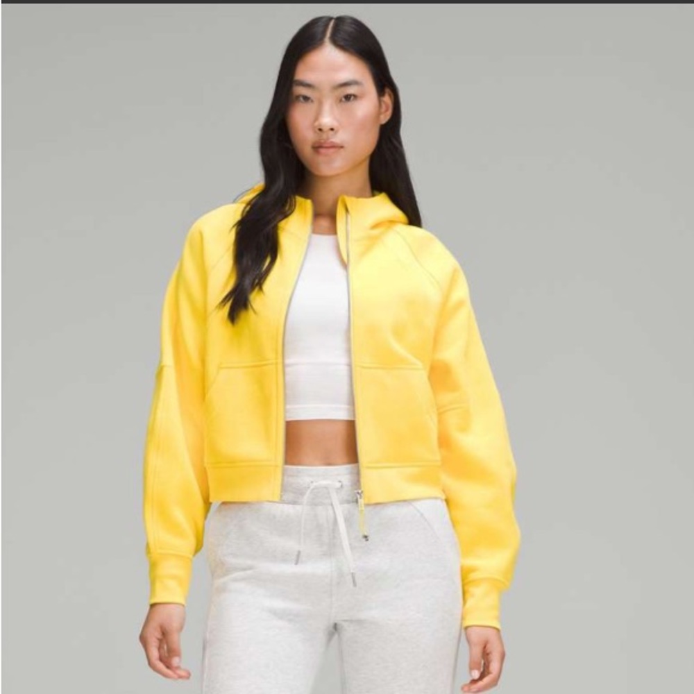 Scuba Oversized Full zip Utility Yellow - Picture 4 of 6